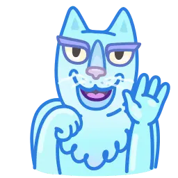 Кот sticker 5