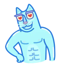 Кот sticker 8