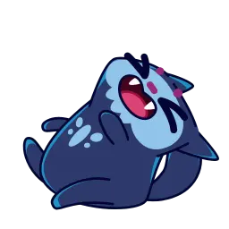 Кот Скелетон Telegram sticker pack