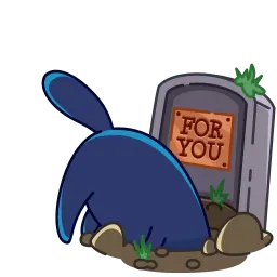 Кот Скелетон sticker 6