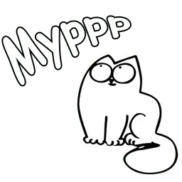 Кот Саймон :: @animesticks sticker 8
