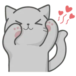 Cat Fullmoon sticker 8