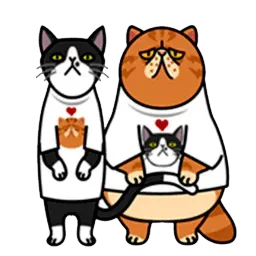 fun cat sticker 4