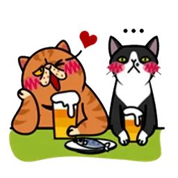 fun cat sticker 5