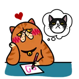 fun cat sticker 8