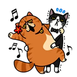 fun cat sticker 10