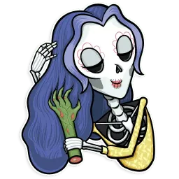 Catrina Calavera sticker 7