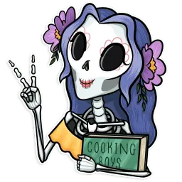 Catrina Calavera sticker 9