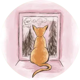 Коты в круге Telegram sticker pack