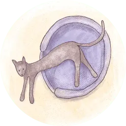 Коты в круге sticker 11