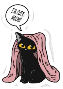 Чёрно-белое настроение sticker 11