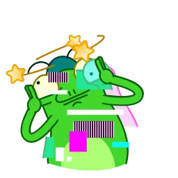 Хамелеон sticker 8