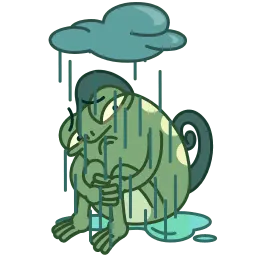 Хамелеон sticker 10