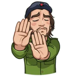 Comrade Che sticker 11
