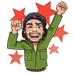 Comrade Che sticker 12