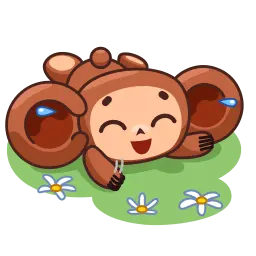 Cheburashka-made-by-Niusha Telegram sticker pack