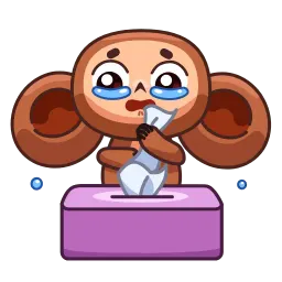 Cheburashka-made-by-Niusha sticker 11
