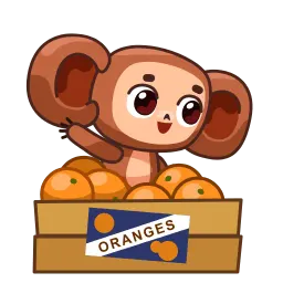 Cheburashka-made-by-Niusha sticker 4