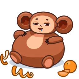 Cheburashka-made-by-Niusha sticker 5