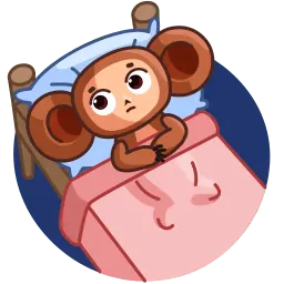 Cheburashka-made-by-Niusha sticker 6