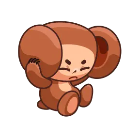Cheburashka-made-by-Niusha sticker 7