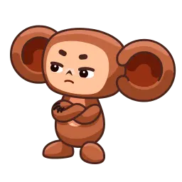 Cheburashka-made-by-Niusha sticker 8