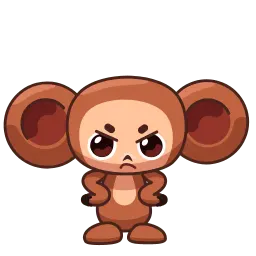 Cheburashka-made-by-Niusha sticker 10