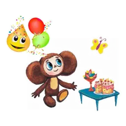 Чебурашка :: @animesticks sticker 11