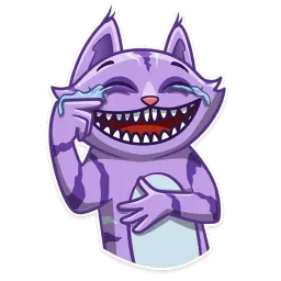 Cheshire Cat sticker 2