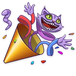 Cheshire Cat sticker 8