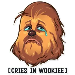 Чубакка sticker 11