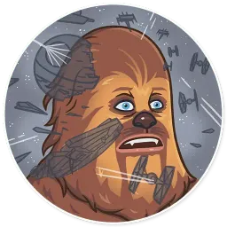 Чубакка sticker 12