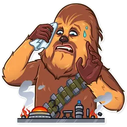 Чубакка sticker 4