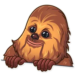 Чубакка sticker 6