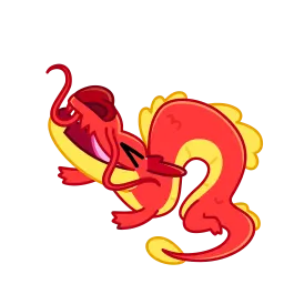 Китайский дракон Telegram sticker pack