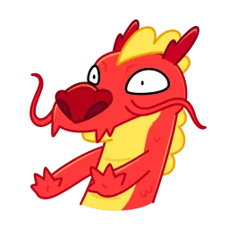 Китайский дракон sticker 11