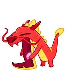 Китайский дракон sticker 4