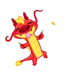 Китайский дракон sticker 6