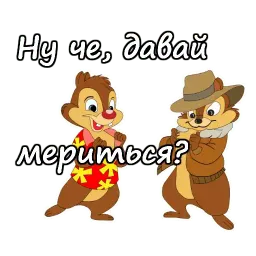Чип и Дейл sticker 2