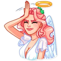 Christmas Angel sticker 10