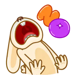 Рождественский зайчик sticker 4