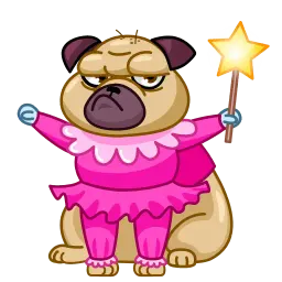 Рождественские собаки sticker 3