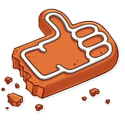 Gingy sticker 3