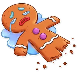 Gingy sticker 6