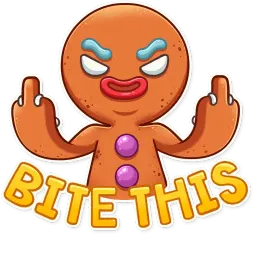 Gingy sticker 8