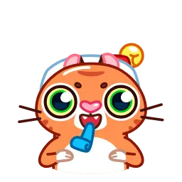 Рождественский тигр sticker 7