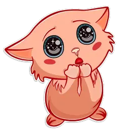 Милые котики sticker 2