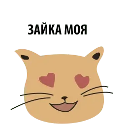 Кошка со смыслом sticker 12