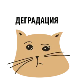 Кошка со смыслом sticker 6