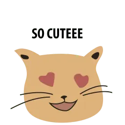 Кошка со смыслом sticker 10
